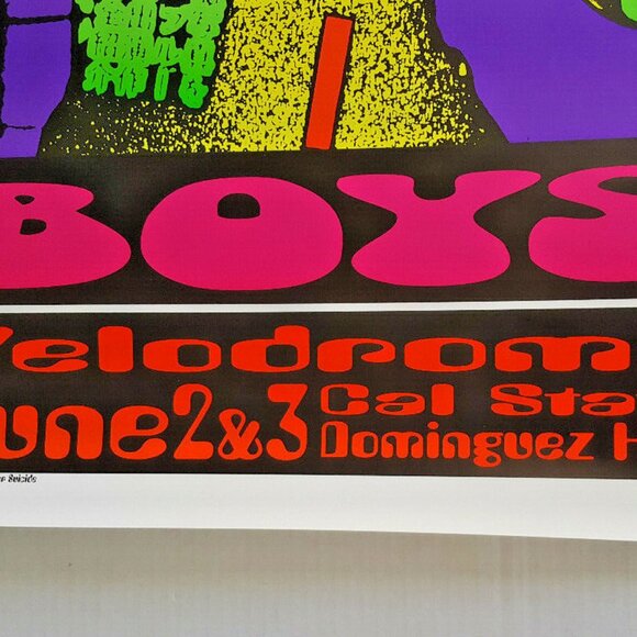 BEASTIE BOYS Gig POSTER KOZIK S/N Edition 1995 32" X 26" BRUCE LEE - Picture 9 of 9